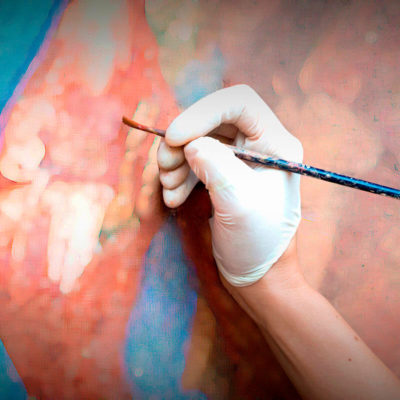 Ripristino di 3 tele della Parrocchia San Nicola Vescovo a Nociglia