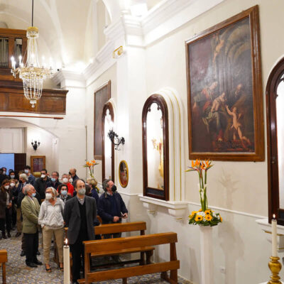 Restauro tele della Chiesa SS. Medici di Gallipoli